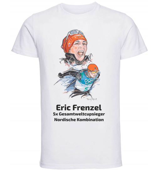 WSC Erzgebirge Oberwiesenthal Eric Frenzel Shirt weiss