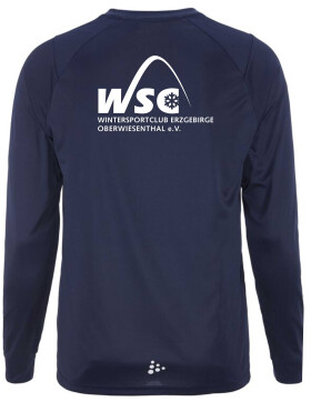 WSC Erzgebirge Oberwiesenthal Langarmshirt Herren navy
