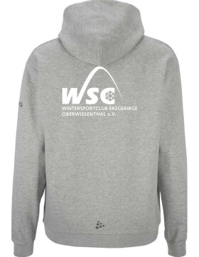 WSC Erzgebirge Oberwiesenthal Hoodie Kinder grau