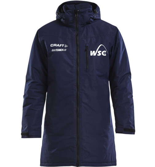 WSC Erzgebirge Oberwiesenthal Parka Herren navy
