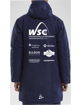 WSC Erzgebirge Oberwiesenthal Parka Herren navy